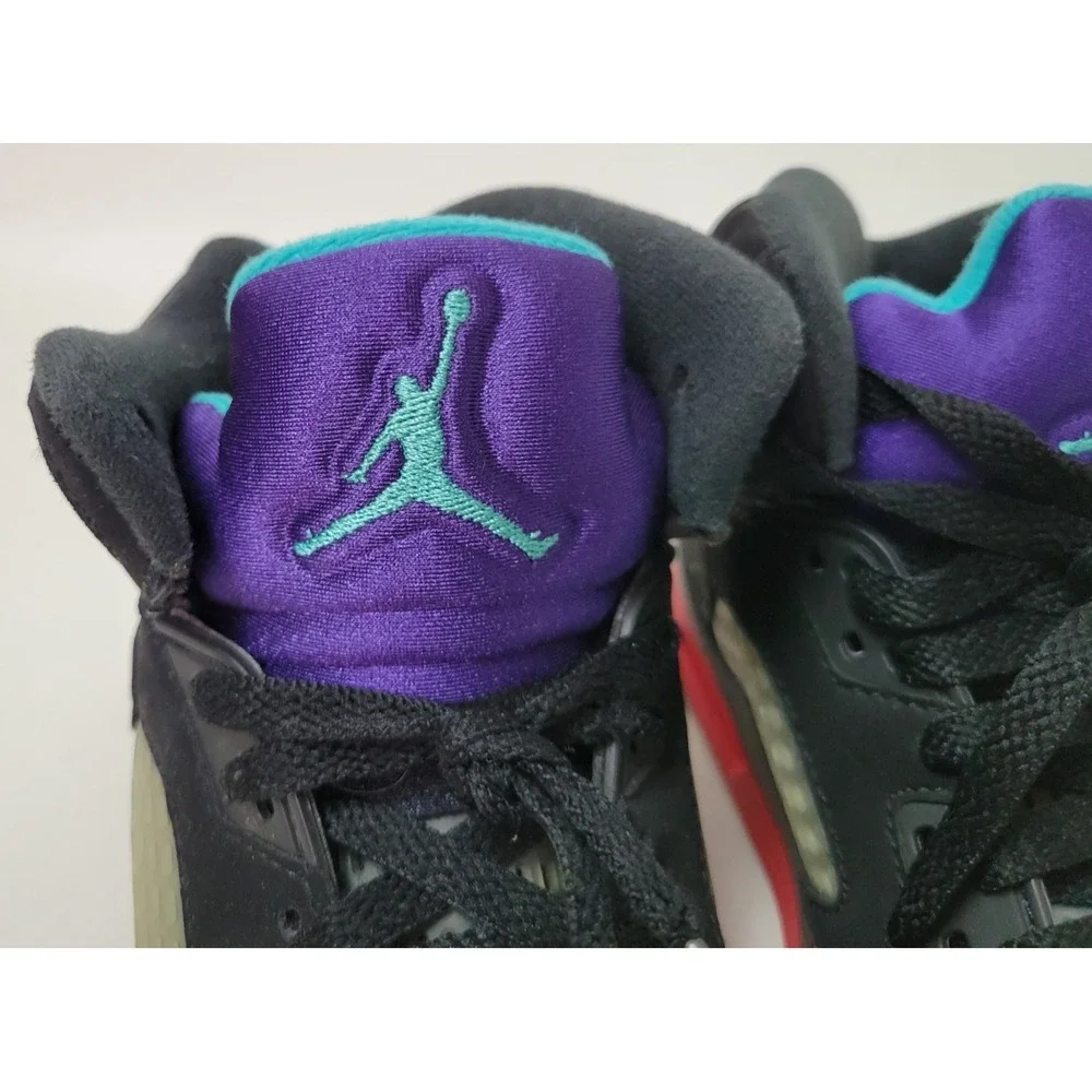Nike Air Jordan 5 Retro Top 3 Black Red cz2989-001 5.5Y‎